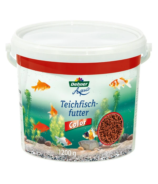 Dehner Aqua Teichfischfutter Color, 1200 G 3 Dehner Aqua Teichfischfutter Color, 1200 G