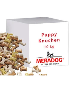 MERA® Hundesnack Puppy Knochen, 10 Kg