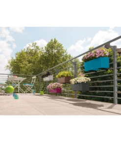 LECHUZA® Balkonkastenhalter -Gartenmöbel Geschäft 1703222 1703230 1703263 1703297 1703305 1703313 WE MO 002 LechuzaBalconeraColorAllinOneSetBalkonkastenBlumenkasten