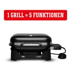 Weber Elektrogrill Lumin Compact, Ca. B58,6/H27,9/T41,2 Cm 21 Weber Elektrogrill Lumin Compact, Ca. B58,6/H27,9/T41,2 Cm -Gartenmöbel Geschäft 2051043 WE DE 003 WeberElektrogrillLumin