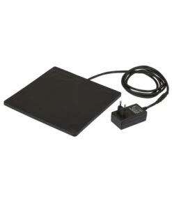 KERBL Gummi-Heizplatte, 24 X 0,8 X 24 Cm