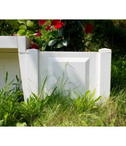 KHW Kunststoff-Gartenbank Berlin -Gartenmöbel Geschäft 2547339 WE DE 007 BankBerlinweiss