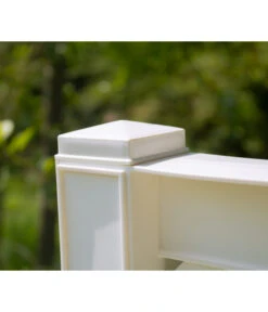 KHW Kunststoff-Gartenbank Kopenhagen -Gartenmöbel Geschäft 2547511 WE DE 001 BankKopenhagenweiss