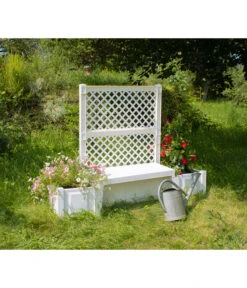 KHW Kunststoff-Gartenbank Kopenhagen -Gartenmöbel Geschäft 2547511 WE MO 004 BankKopenhagenweiss