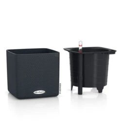 LECHUZA® CUBE Color, All-in-One Set -Gartenmöbel Geschäft 3179769 PR FS 003 CubeColor16KomplettsetSchiefergrauLechuza