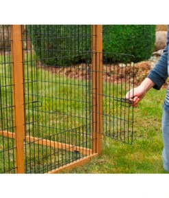 KERBL Freigehege Mit Plastikdach, Ca. B220/H75/T115 Cm -Gartenmöbel Geschäft 3220464 WE D 002 KerblFreigehegePlastikdach