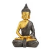 Dehner Polyresin-Buddha, Gold, 25,5 X 18 X 39,5 Cm -Gartenmöbel Geschäft 3265451 WE FS 001 DehnerPolyresinBuddhagold25x18x39cmGartendeko