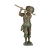 Rottenecker Bronzefigur Flötenspieler Für Den Außenbereich, 42 Cm -Gartenmöbel Geschäft 3348208 BildFS 001 BronzefigurFloetenspielerFuerDenAussenbereichBronzeFloetenspieler42cm