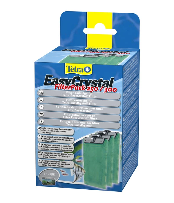 Tetra EasyCrystal Filter Pack 250/300 3 Tetra EasyCrystal Filter Pack 250/300