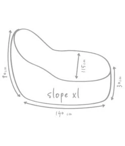 Outbag Outdoor-Sitzsack Slope XL Skin 7 Outbag Outdoor-Sitzsack Slope XL Skin -Gartenmöbel Geschäft 3466166 WE DE 002 SlopeSkinKieselXl