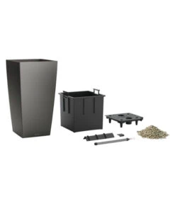 LECHUZA® CUBICO Premium, All-in-One-Set -Gartenmöbel Geschäft 3679636 BildD 001 LechuzaCubicoCubicoPrem22KplAnthr