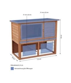 Dehner Nagerheim Barney, Ca. B112/H92/T60 Cm -Gartenmöbel Geschäft 3862331 WE BG 001 DehnerNagerheimBarneyMG