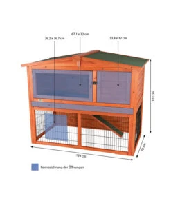 Trixie Nagerheim "Natura I", Ca. B124/H102/T78 Cm -Gartenmöbel Geschäft 3866738 WE BG 001 TrixieNaturaInagerheimMG