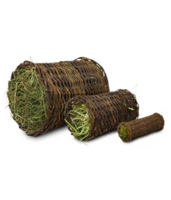 JR FARM Nagerspielzeug Weiden-Heutunnel, Groß, Ca. Ø22/B29 Cm -Gartenmöbel Geschäft 3883592 WE FS 003 JRFarmNagersnackWeidenHeutunnelGross