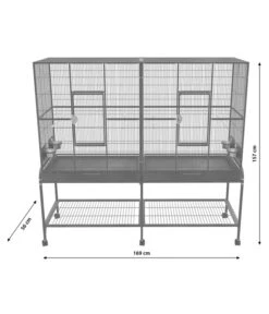 Dehner Vogelvoliere Aurelio 11 Dehner Vogelvoliere Aurelio -Gartenmöbel Geschäft 4075420 WE BG 001 DehnerVoliereAurelio