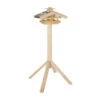 Dehner Natura Futterhaus Wendelstein, Natur, Inkl. Ständer, Ca. B76/H142/T55 Cm -Gartenmöbel Geschäft 4096269 WE FS 001 ForsterVogelfutterhausWendelsteinNaturMitStaender