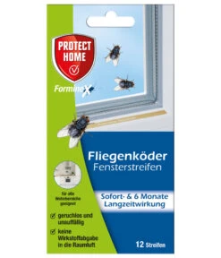 PROTECT HOME Forminex Fliegenköder Fensterstreifen, 12er-Set