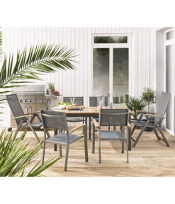 Dehner Gartenmöbelset Colmar 1, 7-teilig -Gartenmöbel Geschäft 4140711 WE MO 001 GartenmoebelsetColmar