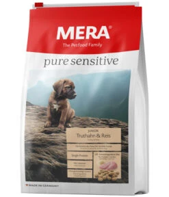 MERA® Trockenfutter Für Hunde Pure Sensitive Junior, 4 Kg