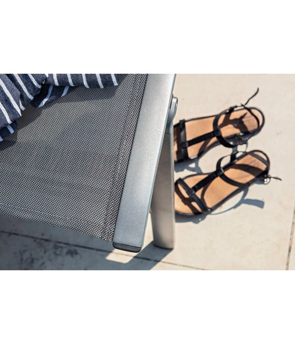 Dehner Gartenliege Chicago, Ca. B70/H72/T180 Cm 8 Dehner Gartenliege Chicago, Ca. B70/H72/T180 Cm – Bild 6