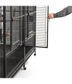 Montana Vogelvoliere Arkansas II, Ca. B204/H194/T100 Cm -Gartenmöbel Geschäft 4315495 WE DE 007 NEU PP VoliereArkansasDunkelgrauHoehe194cm