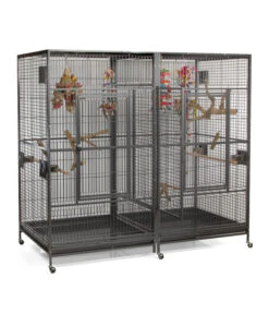 Montana Vogelvoliere Arkansas II, Ca. B204/H194/T100 Cm -Gartenmöbel Geschäft 4315495 WE DE 008 NEU PP VoliereArkansasDunkelgrauHoehe194cm