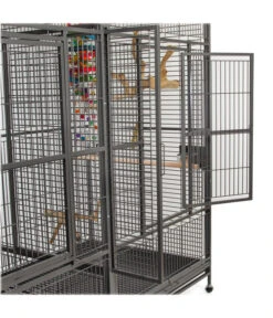 Montana Vogelvoliere Arkansas II, Ca. B204/H194/T100 Cm -Gartenmöbel Geschäft 4315495 WE DE 011 NEU PP VoliereArkansasDunkelgrauHoehe194cm