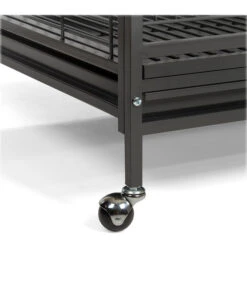 Montana Vogelvoliere Arkansas II, Ca. B204/H194/T100 Cm -Gartenmöbel Geschäft 4315495 WE DE 013 NEU PP VoliereArkansasDunkelgrauHoehe194cm