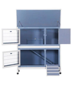 Dehner Kaninchenstall Original Mit Wärmedämmung, Ca. B114/H116/T57 Cm 16 Dehner Kaninchenstall Original Mit Wärmedämmung, Ca. B114/H116/T57 Cm -Gartenmöbel Geschäft 4440830 WE DE 001 DehnerKaninchenstallOriginalBlau230509