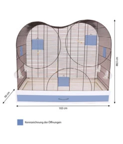 Skyline Vogelkäfig Emma 11 Skyline Vogelkäfig Emma -Gartenmöbel Geschäft 4497103 WE BG 001 PPVogelkaefigEmmaN