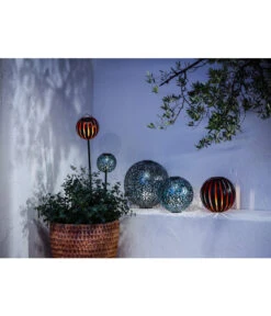 Dehner Solarstab-Kugelleuchte Nairobi, Ca. Ø18/H124 Cm 14 Dehner Solarstab-Kugelleuchte Nairobi, Ca. Ø18/H124 Cm -Gartenmöbel Geschäft 4497756 WE MO 002 SolarstabNairobi