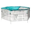Trixie Jungtiergehege Mit Netz, Ca. B116/H58/T38 Cm -Gartenmöbel Geschäft 5096185 BildFS 001 TrixieJungtiergehegeMitNetzFreilaufNetz6Elemente