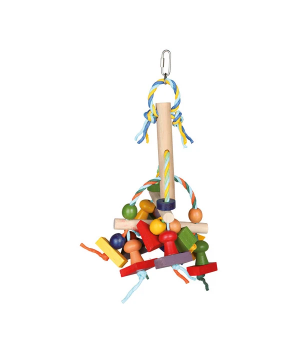 Trixie Vogelspielzeug Aus Holz, Bunt 3 Trixie Vogelspielzeug Aus Holz, Bunt