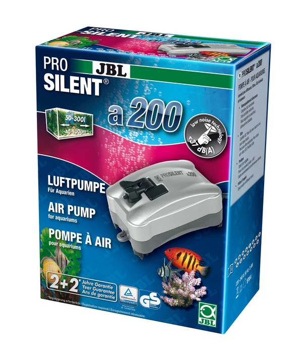 JBL ProSilent A200, Luftpumpe Für Aquarien 3 JBL ProSilent A200, Luftpumpe Für Aquarien