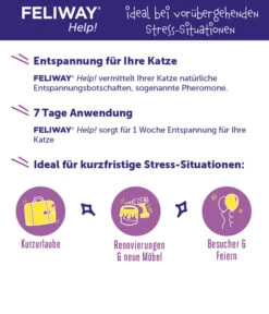 FELIWAY® Help Nachfüllkartusche, 3er Set -Gartenmöbel Geschäft 6607535 WE DE 002 NEUCevaFeliwayHelpStarterSetNF