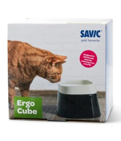 SAVIC Wassernapf Ergo Cube, Ca. B22/T22/H16 Cm -Gartenmöbel Geschäft 6628093 WE FS 004 SavicErgoCubWassernapfVerpackung