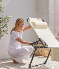 Dehner Gartenliege Mallorca, Ca. B71/H106/T227 Cm -Gartenmöbel Geschäft 6635163 WE DE 007 LiegeMallorcaVanilla