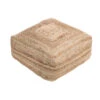 Dehner Pouf Lotta, Ca B50/H20/T50 Cm 1 Dehner Pouf Lotta, Ca B50/H20/T50 Cm -Gartenmöbel Geschäft 6667869 WE FS 001 PoufLottaJute50x50cm