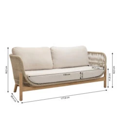 Dehner Sofa Portofino, 2-Sitzer 17 Dehner Sofa Portofino, 2-Sitzer -Gartenmöbel Geschäft 6667901 WE BG 001 DehnerSofaPortofino