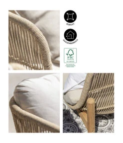 Dehner Sessel Portofino -Gartenmöbel Geschäft 6667901 WE IG 001 DehnerSofaPortofino2Sitzer