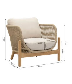 Dehner Sessel Portofino -Gartenmöbel Geschäft 6669774 WE BG 001 DehnerSesselPortofino