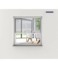 Hecht Insektenschutzrollo Elektrisch, Ca. B130/H160 Cm -Gartenmöbel Geschäft 6672653 WE MO 001 Insektenschutzrollo