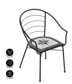 Dehner Mosaiksessel Diana -Gartenmöbel Geschäft 6701809 WE IG 001 SesselDianaseitlich