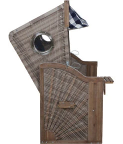 DeVries Strandkorb Greenline 35 -Gartenmöbel Geschäft 6776884 WE DE 003 StrandkorbPureGreen