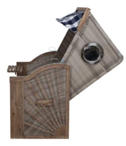 DeVries Strandkorb Greenline 35 -Gartenmöbel Geschäft 6776884 WE DE 004 StrandkorbPureGreen