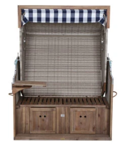 DeVries Strandkorb Greenline 35 -Gartenmöbel Geschäft 6776884 WE FS 005 StrandkorbPureGreen