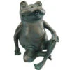 Ubbink Polystone-Wasserspeier Frosch, Ca. B20/H23/T15 Cm -Gartenmöbel Geschäft 6796320 WE FS 001 WasserspeierFrosch
