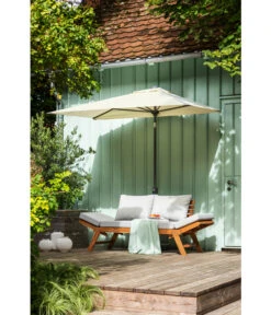 Dehner Holz-Sofa Macao -Gartenmöbel Geschäft 6865414 WE MO 001 BalkonschirmChiosNatur