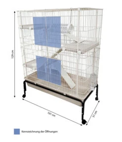 Dehner Lieblinge Nagerheim Alvin, Ca. B101/H129/T51 Cm -Gartenmöbel Geschäft 6884555 WE BG 001 DehnerLieblingeNagerheimAlvin