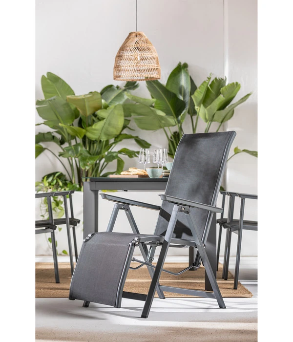 Dehner Relaxsessel Cleveland, Dunkelgrau 6 Dehner Relaxsessel Cleveland, Dunkelgrau – Bild 4